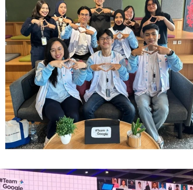 Penerimaan sertifikat Google Student Ambassador